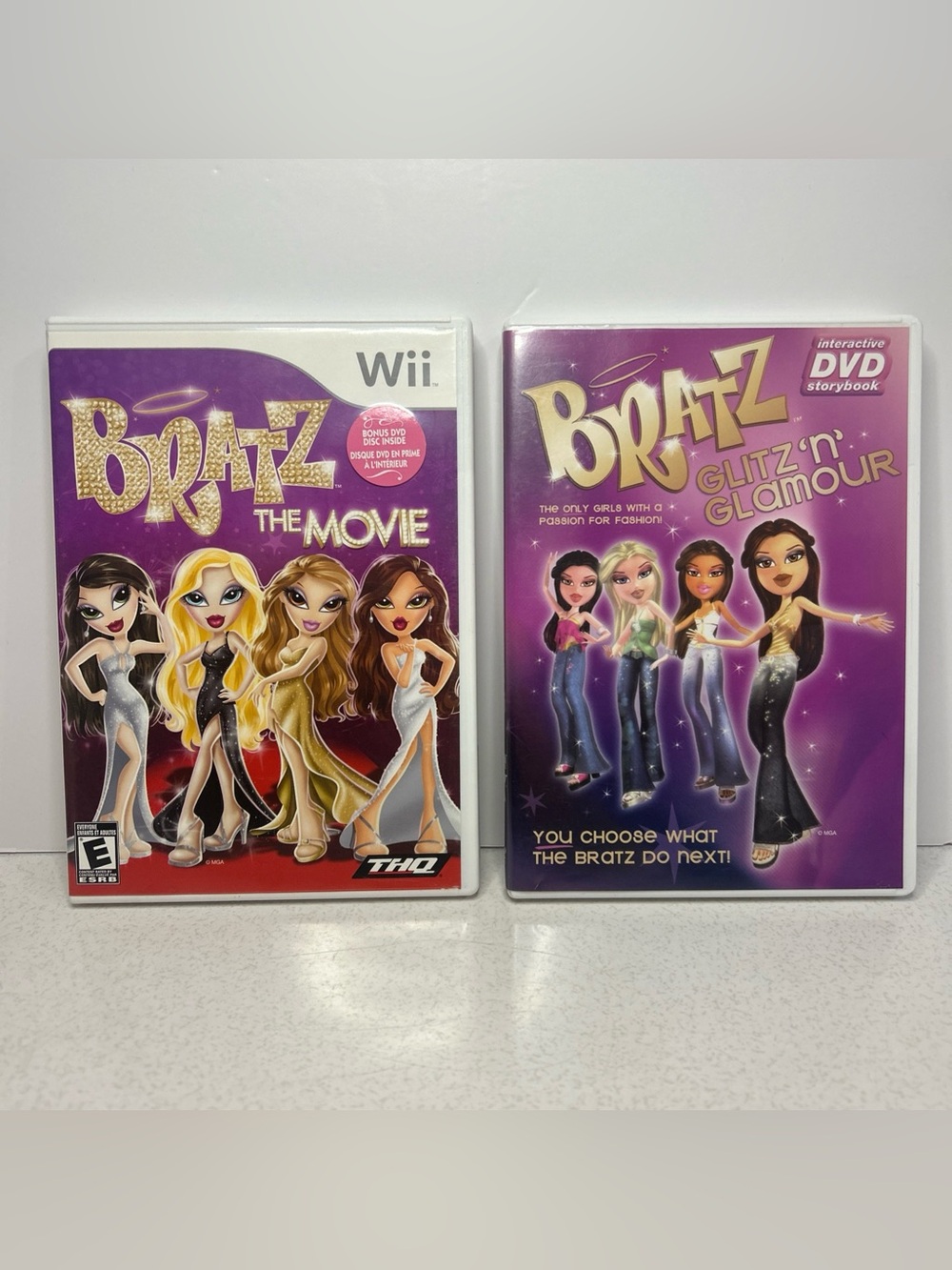 Bratz: The Movie/ Glitz N Glamour - Nintendo Wii Video Game